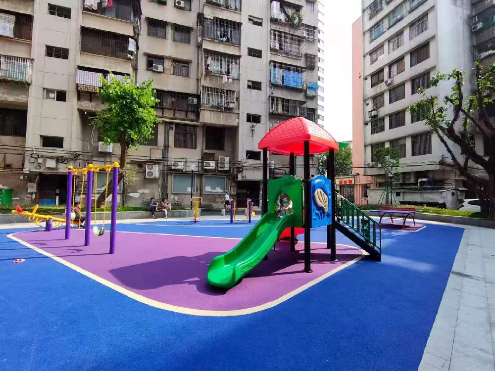 EPDM地胶施工案例