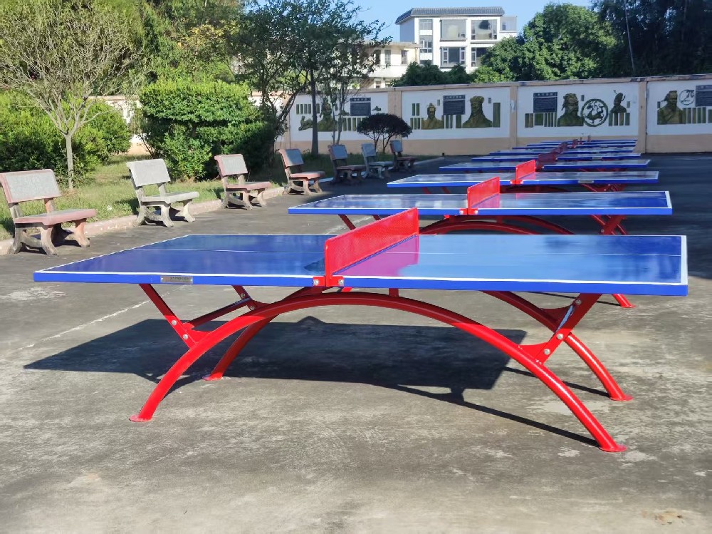 室外乒乓台安装